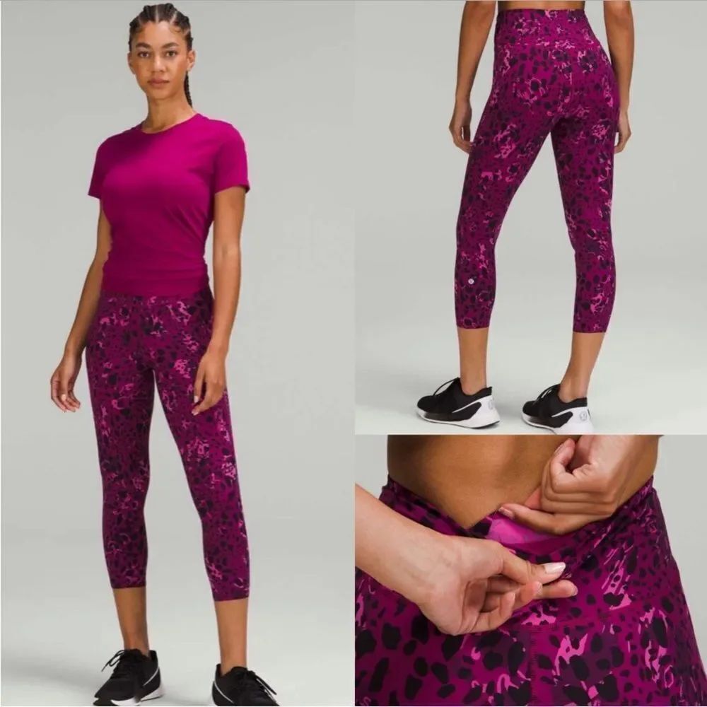 New Lululemon Base Pace High-Rise Crop 24”